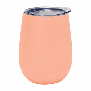 Double Walled Wine Tumbler - Peach