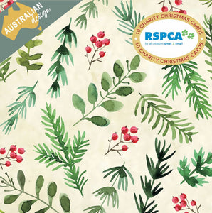 Charity Christmas Cards - RSPCA Festive Pattern
