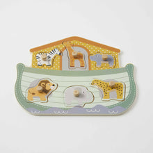 Load image into Gallery viewer, Wooden Noah&#39;s Ark Puzzle
