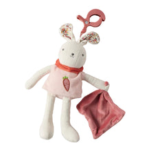 Load image into Gallery viewer, Jiggle &amp; Giggle Hugglies Bunny Clip-On Toy - Pink
