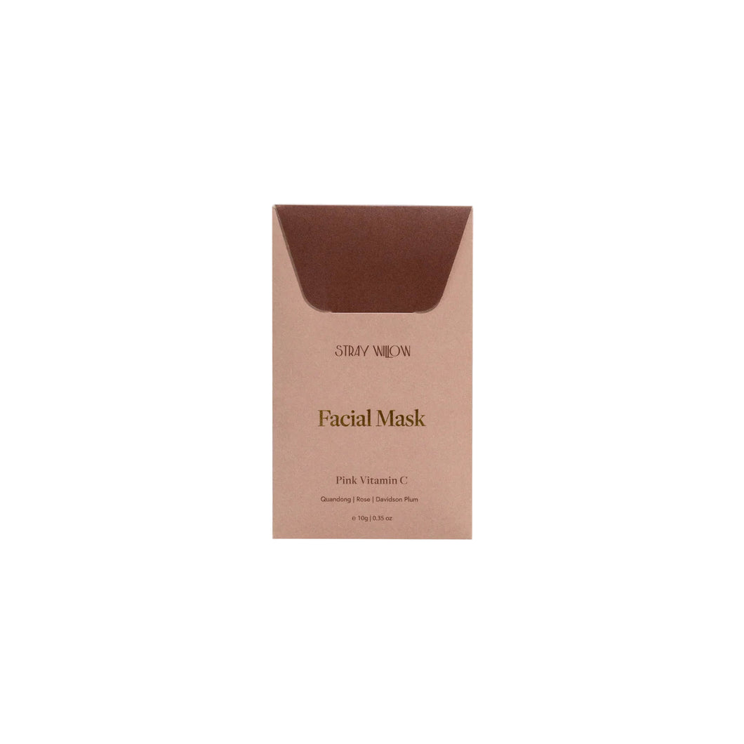 Stray Willow Facial Mask - Pink Vitamin C