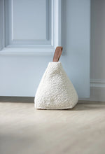 Load image into Gallery viewer, Door Stop - Cream Boucle
