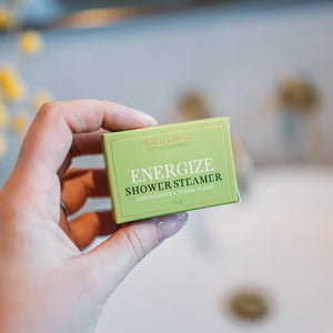 Wild Emery Shower Steamer - Energize : Lemongrass + Ylang Ylang