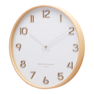 Wall Clock : Wallace White 53cm