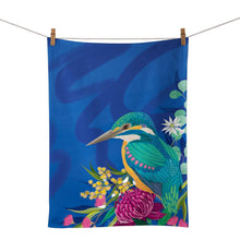 Load image into Gallery viewer, Microfibre Tea Towel - Kingfisher
