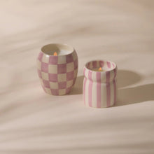 Load image into Gallery viewer, Paddywax Candle : Cabana Pink Stripe - Grecian Sand
