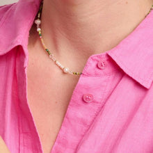 Load image into Gallery viewer, Necklace - Summer Beads &amp; Pearls
