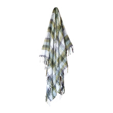 Load image into Gallery viewer, Faux Mohair Throw - Olive Multi 130x160cm
