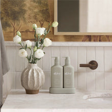 Load image into Gallery viewer, al.ive Body : Compact Wash &amp; Lotion Duo + Tray - Ivory Bloom
