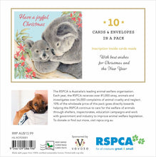 Load image into Gallery viewer, Charity Christmas Cards - RSPCA Joyful Koala
