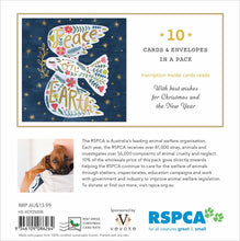 Load image into Gallery viewer, Charity Christmas Cards - RSPCA Peace On Earth
