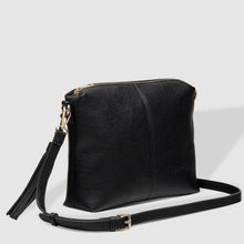 Load image into Gallery viewer, Kasey Stripe Crossbody Bag - Black
