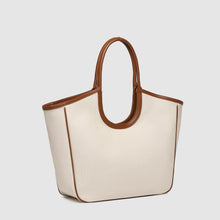 Load image into Gallery viewer, Alexandra Tote Bag - Canvas/Tan
