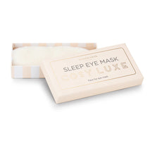 Load image into Gallery viewer, Cosy Luxe Eye Mask - Ivory
