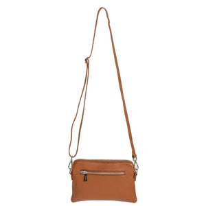 Hoopla Mini Crossbody Slouch - Tan