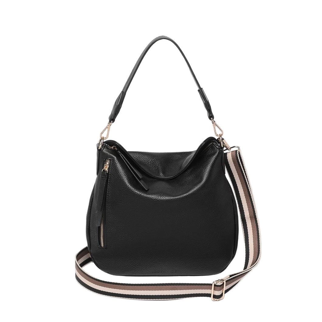 Nadia Shoulder Bag - Black
