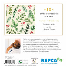 Load image into Gallery viewer, Charity Christmas Cards - RSPCA Festive Pattern
