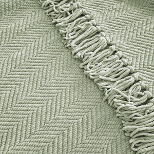 Throw : Green Mist 130x60cm