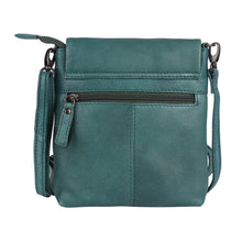 Load image into Gallery viewer, Bexley Leather Crossbody Bag - Green
