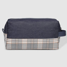 Load image into Gallery viewer, Mens Denim Toiletry Bag - Levi
