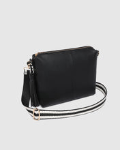 Load image into Gallery viewer, Daisy Crossbody Bag - Black Stripe

