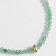 Load image into Gallery viewer, Estella Bartlett Bracelet - Green Aventurine Cz Disc

