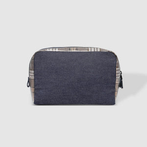 Mens Denim Toiletry Bag - Tommy