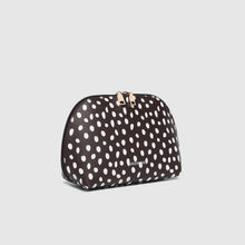 Load image into Gallery viewer, Nancy Cosmetic Bag - Large Chocolate
