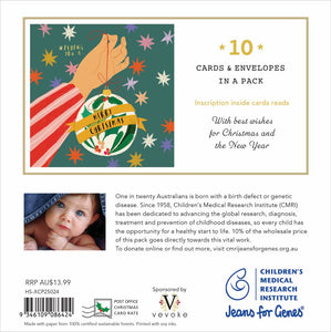 Charity Christmas Cards - CMRI Bauble Magic