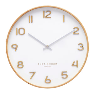 Wall Clock : Wallace White 41cm