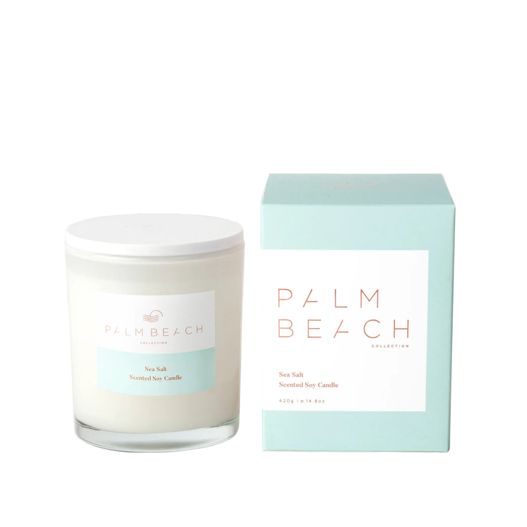 Scented Soy Candle 420g - Sea Salt