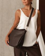 Load image into Gallery viewer, Nadia Shoulder Bag - Chocolate
