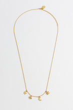 Load image into Gallery viewer, Estella Bartlett Necklace - Evil Eye Moon &amp; Stars Charm Necklace
