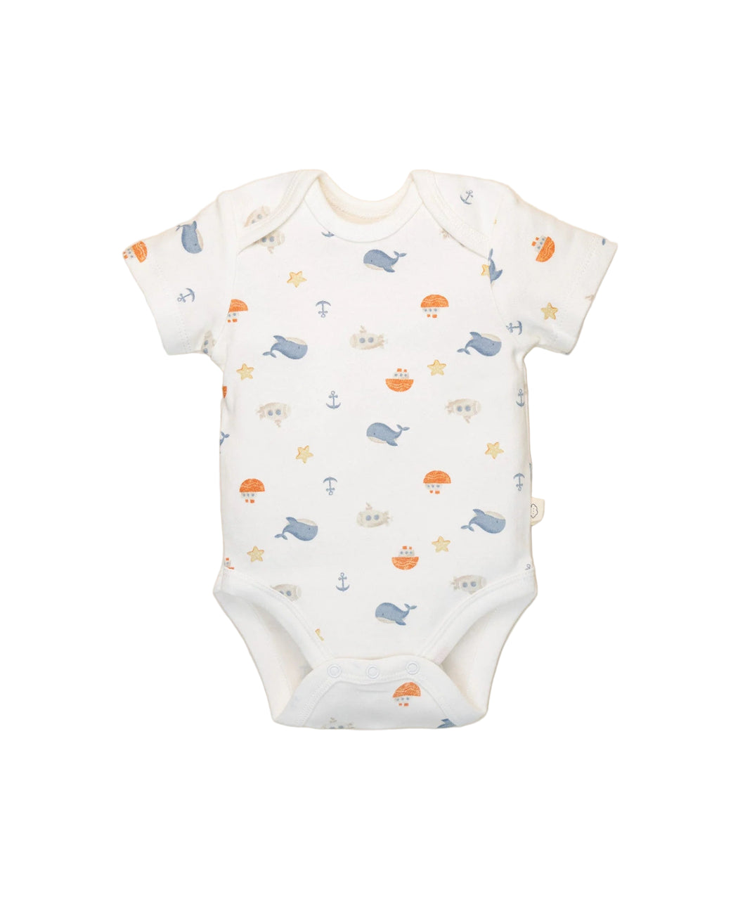 Bodysuit Short Sleeve - Sea World : 00 3-6 Months