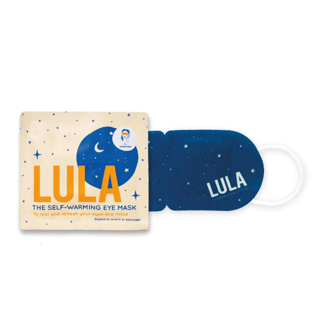 LULA Self-Warming Eye Mask : Unscented