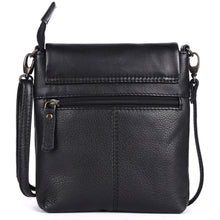 Load image into Gallery viewer, Bexley Leather Crossbody Bag - Black
