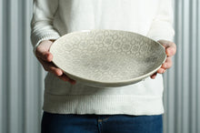 Load image into Gallery viewer, Wonki Ware - Spaghetti Bowl Large White Lace
