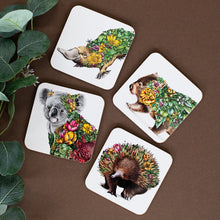 Load image into Gallery viewer, Coaster Set of 4 - Australian Bushwalk
