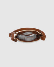 Load image into Gallery viewer, Clare Shoulder Bag - Raffia Tan
