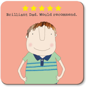 Rosie Coaster - Five Star Dad