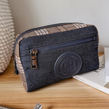 Load image into Gallery viewer, Mens Denim Toiletry Bag - Tommy
