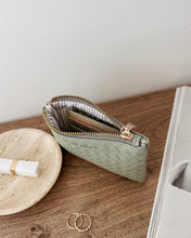 Load image into Gallery viewer, Kuta Purse - Woven Sage Green
