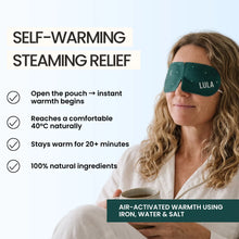 Load image into Gallery viewer, LULA Self-Warming Eye Mask : Eucalyptus Box 5
