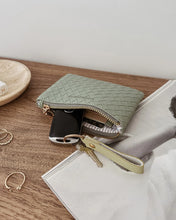 Load image into Gallery viewer, Kuta Purse - Woven Sage Green
