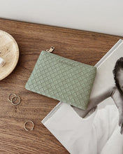 Load image into Gallery viewer, Kuta Purse - Woven Sage Green
