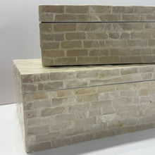 Load image into Gallery viewer, Capiz Jewellery Box - Matchstix Small
