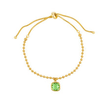 Load image into Gallery viewer, Bracelet - Ball Slip Chain Green Apple
