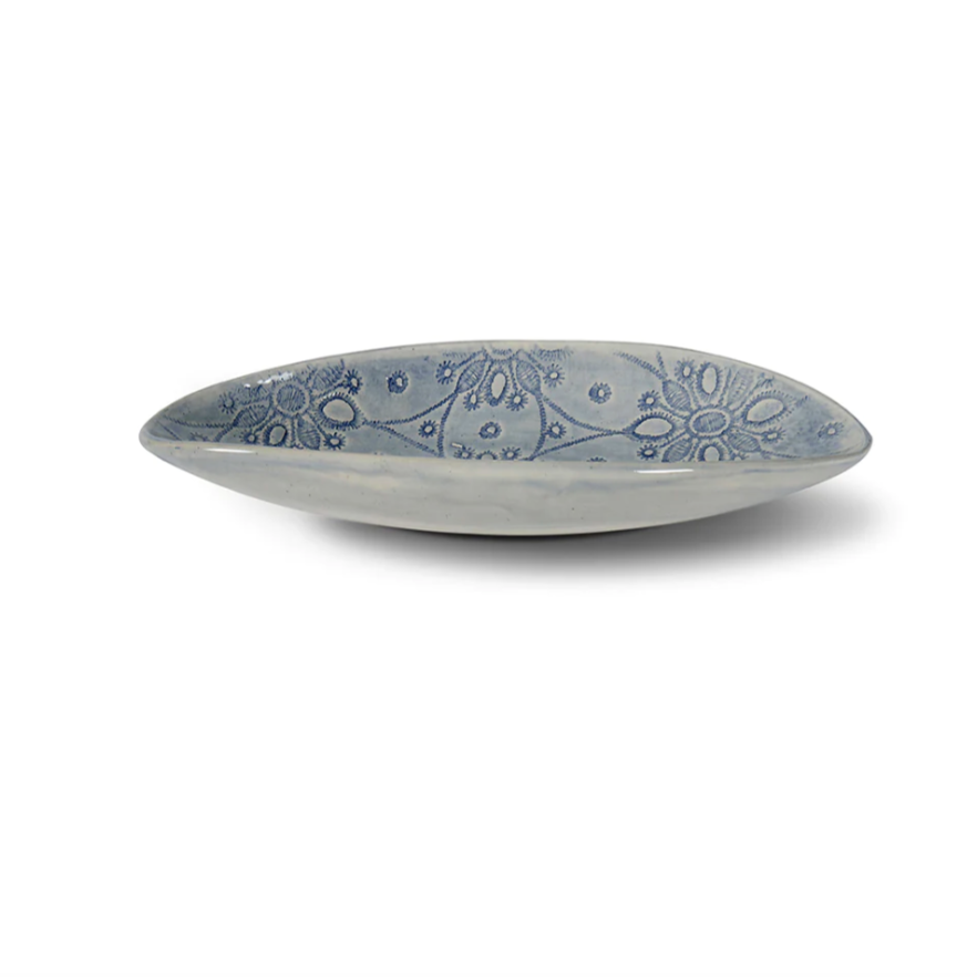 Wonki Ware - Pebble Olive Blue Lace
