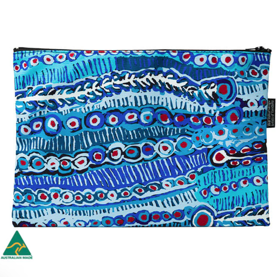 Zip Bag - Blue Murdie Morris
