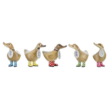 Load image into Gallery viewer, DCUK Natural Welly Ducky - Spots
